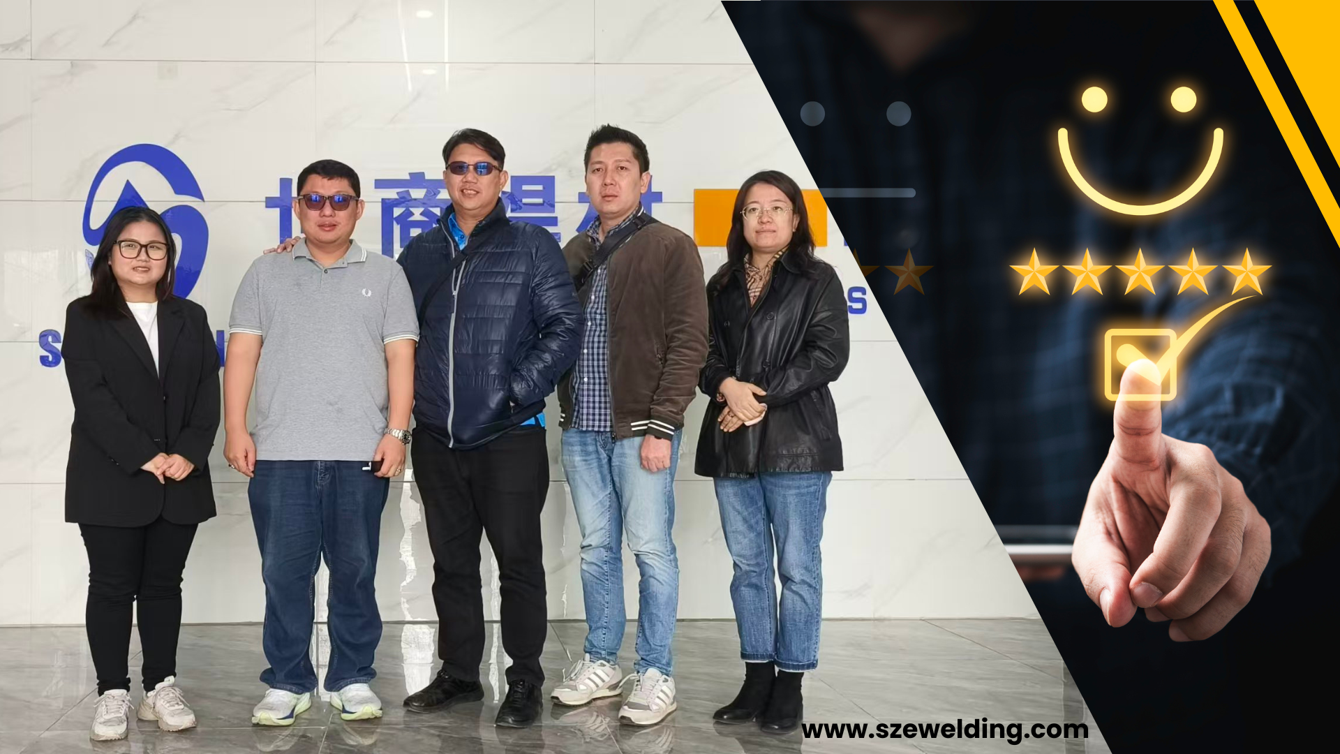 Customer visiting Customer visiting