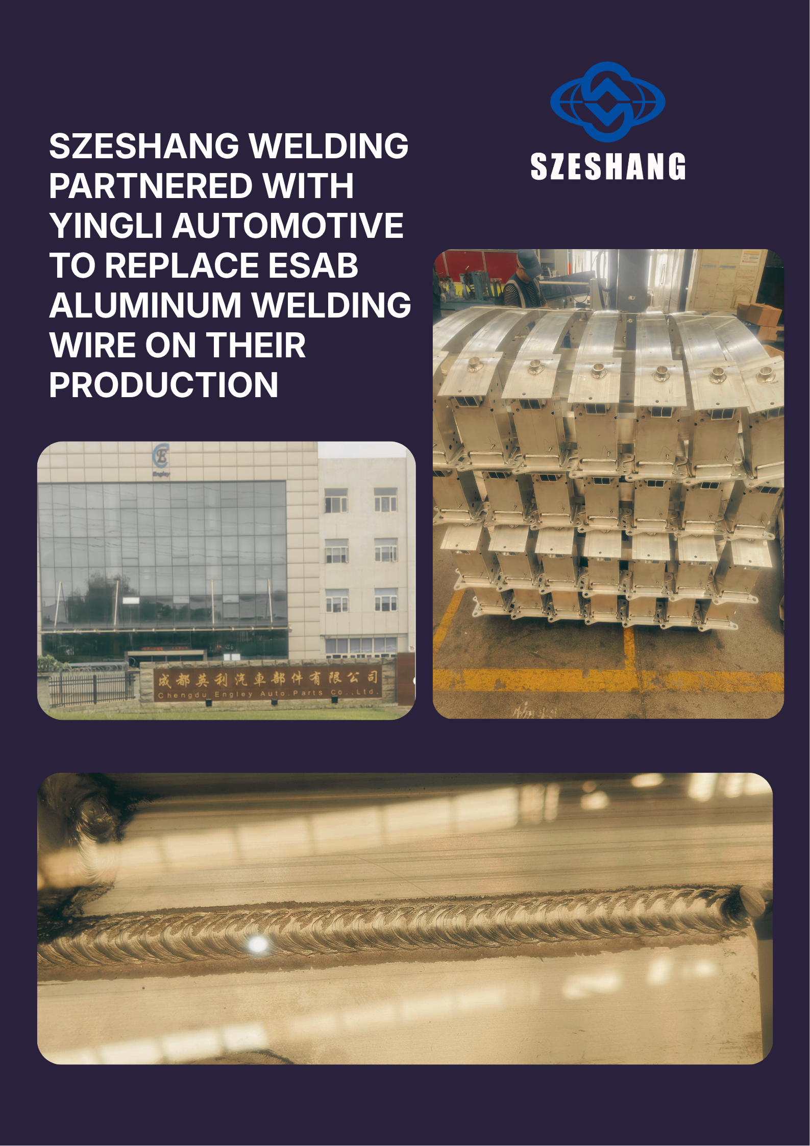 Szeshang Partnered with Yingli Automotive Szeshang Partnered with Yingli Automotive